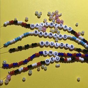 COLLEGE bracelets